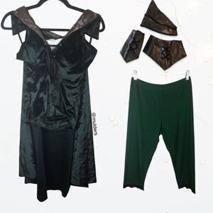 Underwraps Womens Robin Hood Cosplay Halloween Costume Large